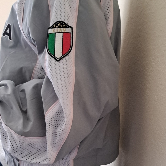Gray and White Italia Jacket - Picture 6 of 11